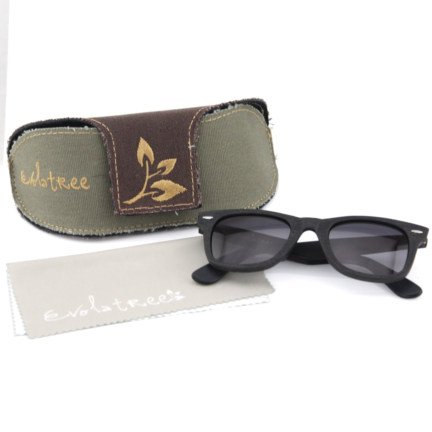 Evolatree - Natural Fiber Designer Sunglasses - UV 400 Lenes
