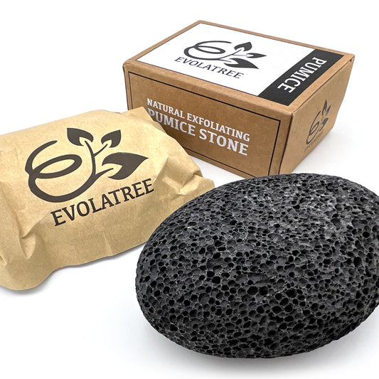 Evolatree Natural Volcanic Lava Pumice Stone for Feet – Eco-Conscious Premium Gentle Callus Remover