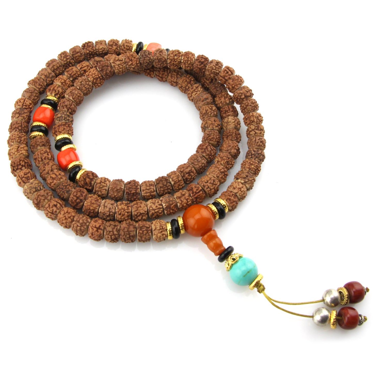 Rudraksha Seed Mala Necklace – Evolatree Jewelry