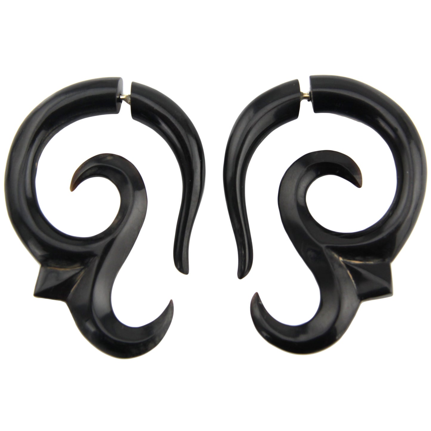 Ohm Fake Gauge Earrings - Non-Piercing Cheater Plugs – image 3 – Evolatree Jewelry