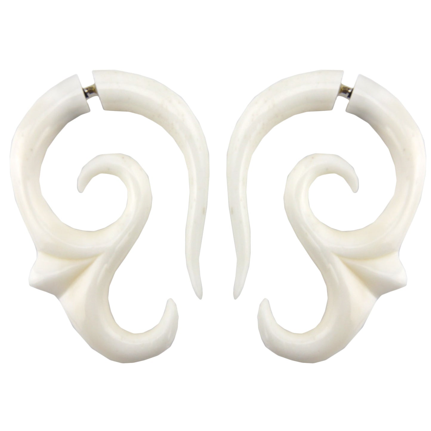 Ohm Fake Gauge Earrings - Non-Piercing Cheater Plugs – Evolatree Jewelry