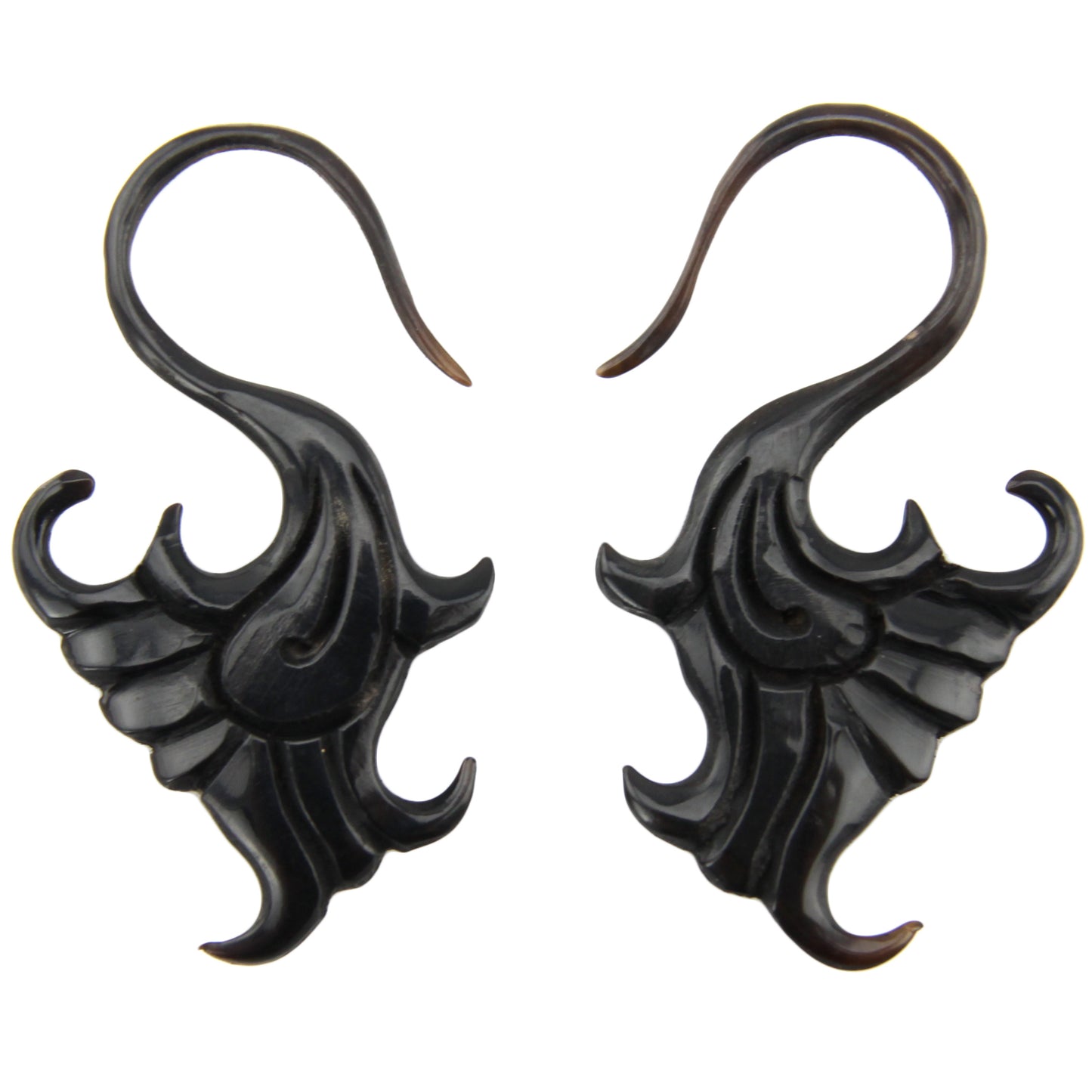 Hand Carved Horn French Filigree Ear Gauges - 2mm / 12g – Evolatree Jewelry