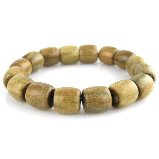 Sandalwood - Aromatic Smell - Stretch Mala Bracelet – Evolatree Jewelry