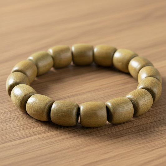Sandalwood - Aromatic Smell - Stretch Mala Bracelet