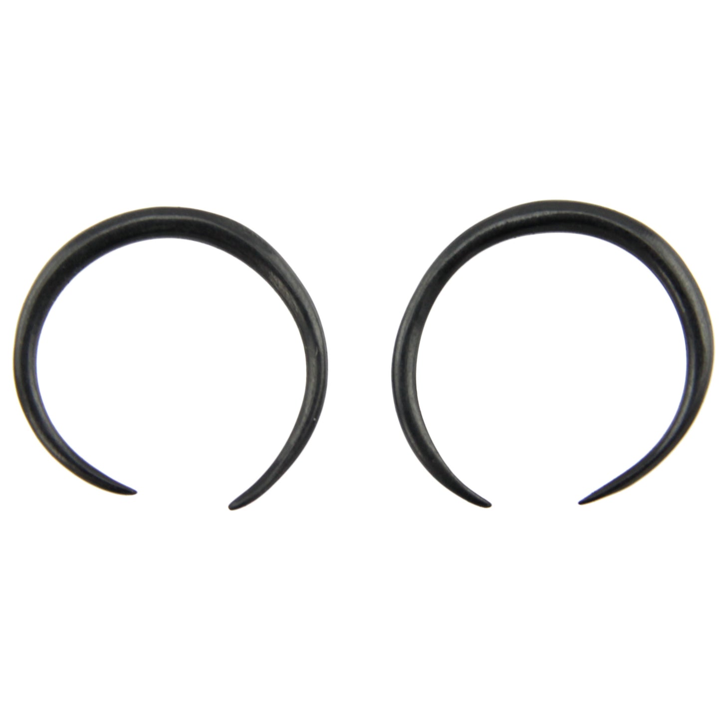 Hand Carved Horn Bull Ring Ear Gauges - 2mm / 12g – Evolatree Jewelry