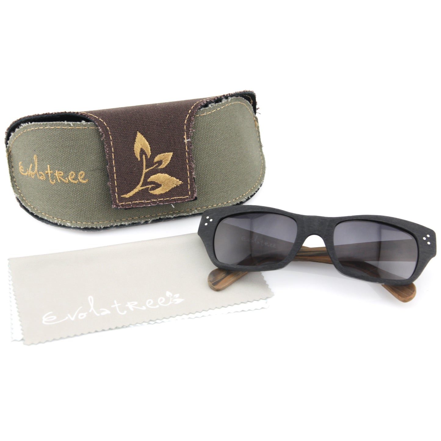 Evolatree - Natural Fiber Designer Sunglasses - UV 400 Lenes
