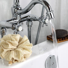 Evolatree Bath & Shower Loofah Sponge - Natural Exfoliating Body Scrubber - 3 Pack
